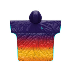Original Puffy Poncho - Pyro Fade