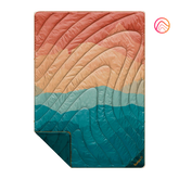 Original Puffy Blanket - Rocky Mountain Sunset Fade - Custom