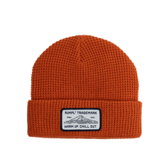 Waffle Beanie - Trademark/Burnt Orange