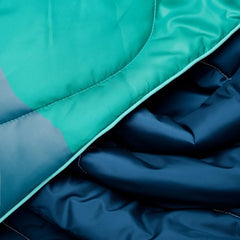 Original Puffy Throw Blanket - Seascape Ridge Mountains