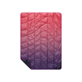 Travel Puffy Blanket - Berry Fade