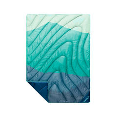 Original Puffy Throw Blanket - Seascape Ridge Mountains