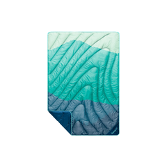 Original Puffy Mini Blanket - Seascape Ridge Mountains