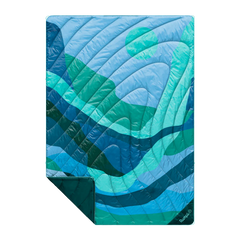 Original Puffy Blanket - Valley Seascape
