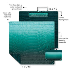 Stash Mat XL - Jade Fade