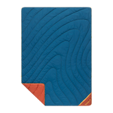Flame Puffy Blanket - Deep Ember