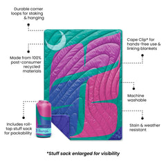 Original Puffy Blanket - Crystal Worl - Together