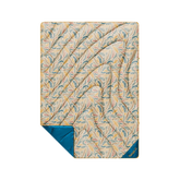 Original Puffy Throw Blanket - Mustard Fern