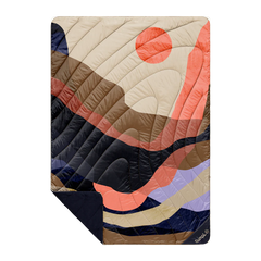 Fleece Puffy Blanket - Valley Dawn