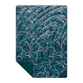 Original Puffy Blanket - Mint Green Butterflies
