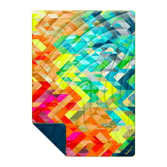 Original Puffy Blanket - Geo Fresh