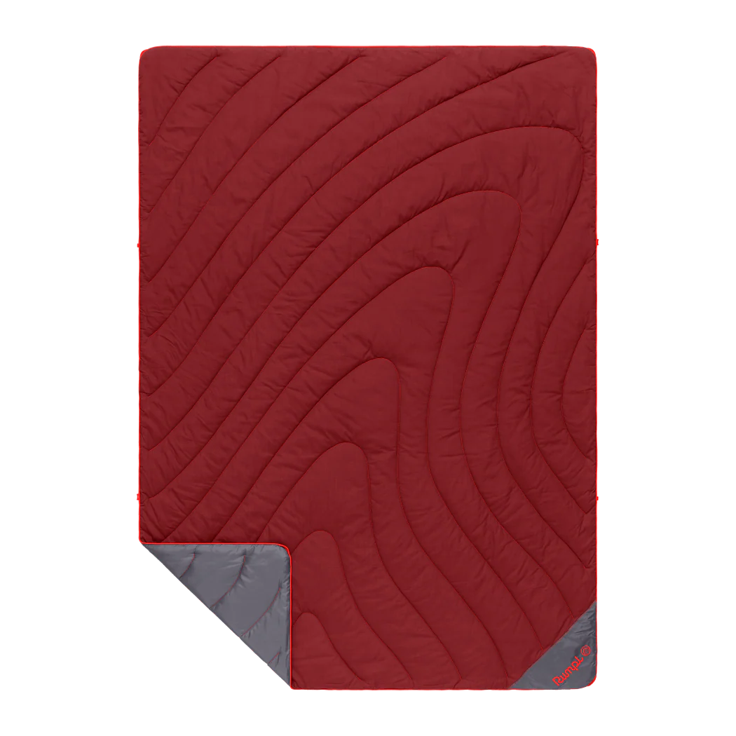 Campfire Puffy Blanket - Cherry Charcoal