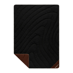 Campfire Puffy Blanket - Black Mocha
