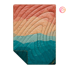 Original Puffy Blanket - Rocky Mountain Sunset Fade - Custom