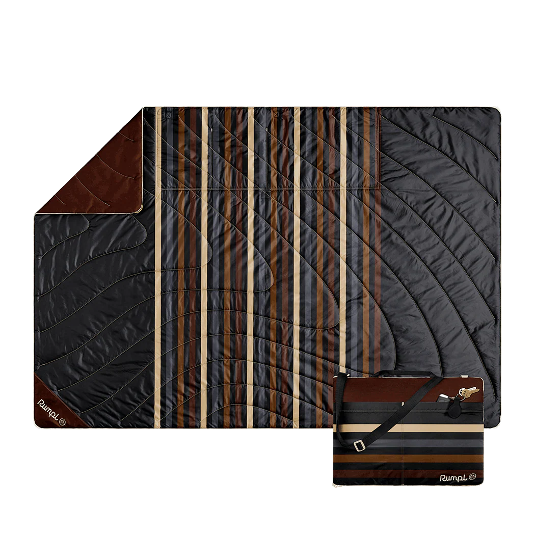 Stash Mat - Mocha Mini Stripes