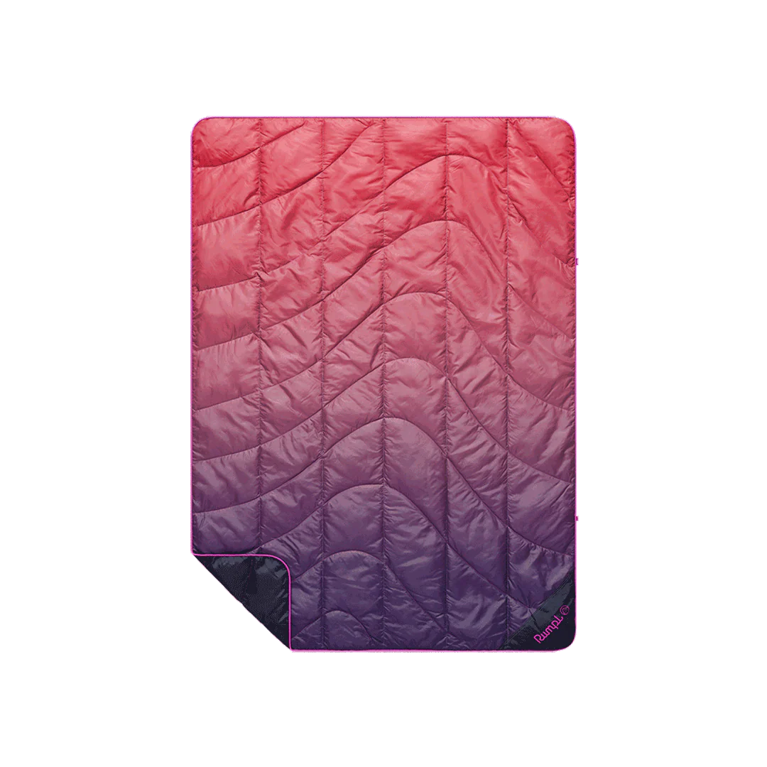 Travel Puffy Blanket - Berry Fade