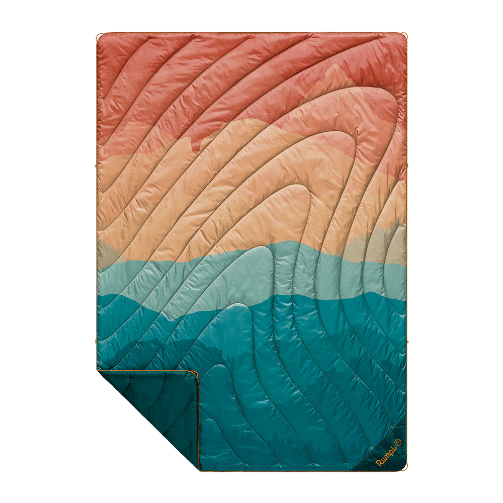Original Puffy Blanket - Rocky Mountain Sunset Fade