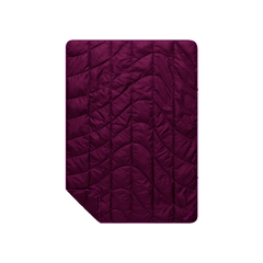 Travel Puffy Blanket - Plum