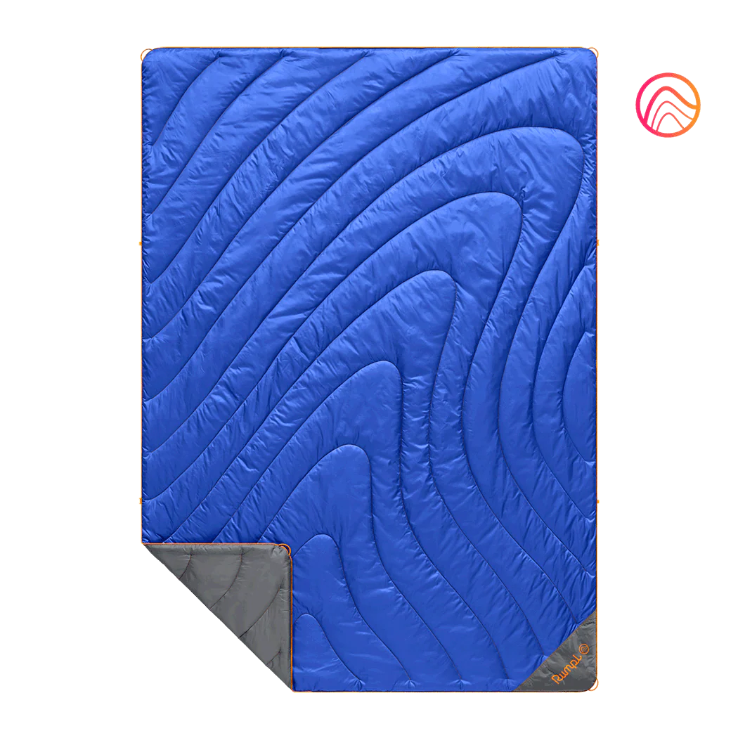 Original Puffy Blanket - Burning Blue - Custom