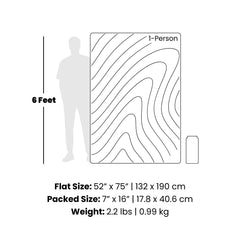 Original Puffy Blanket - Bryce Wong - Mountain Migration