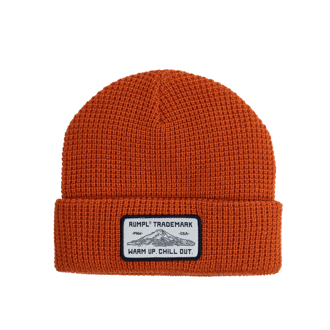 Waffle Beanie - Trademark/Burnt Orange