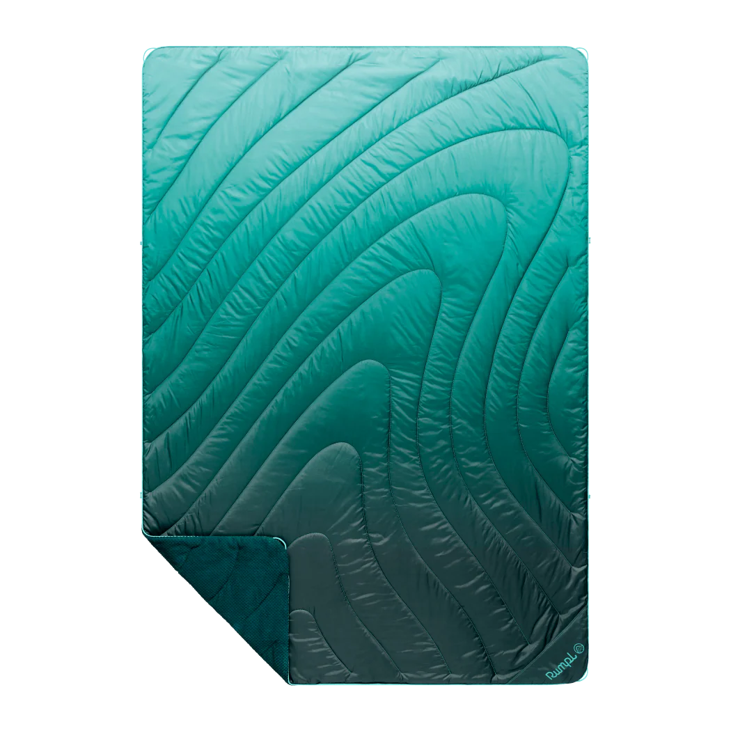 Fleece Puffy Blanket - Jade Fade