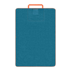 Tech Towel Tote Double - Midnight Retro Stripes