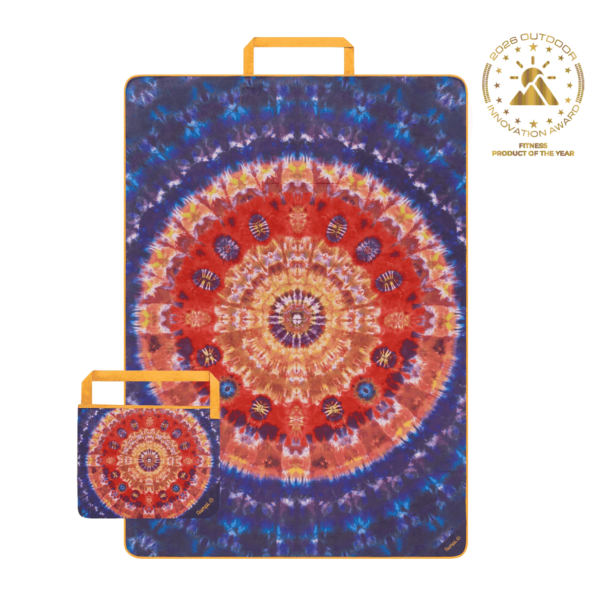 Tech Towel Tote Double - Tapestry Tie Dye