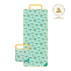Tech Towel Tote - Aqua Outer Banks