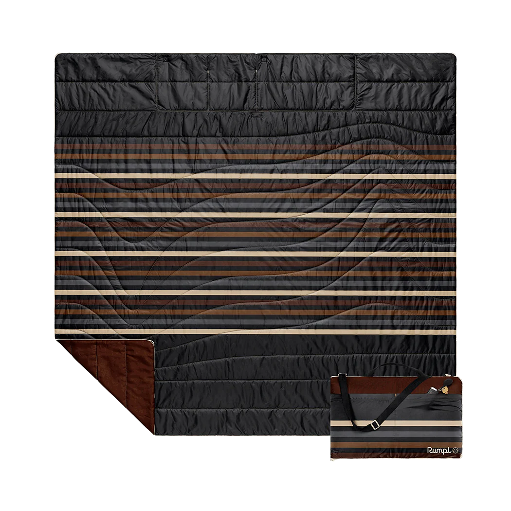 Stash Mat XL - Mocha Mini Stripes
