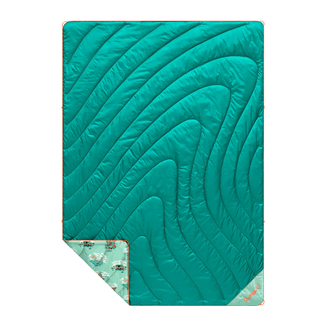 Original Puffy Blanket - Aqua Outer Banks